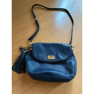 マイケルコース(Michael Kors)の(美品) Michael Kors ネビー色バンドバッグ(ハンドバッグ)