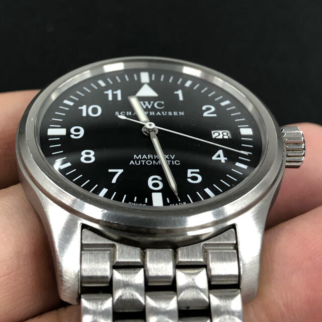 IWC - IWC マーク15 中期ブレス ギャラ ボックス 予備コマ付属 IWC - IWC マーク15 中期ブレス ギャラ ボックス 予備コマ付属