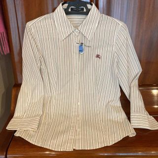 バーバリー(BURBERRY)のBurberry London 38 ストライプシャツ(シャツ/ブラウス(長袖/七分))