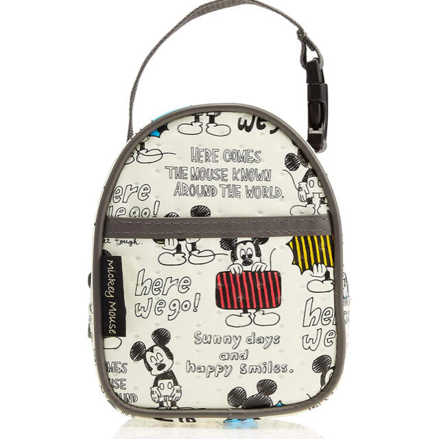 Disney(ディズニー)のるんるん様専用　新品　Mickey  マグポーチ・哺乳瓶ポーチ　セット キッズ/ベビー/マタニティの外出/移動用品(その他)の商品写真