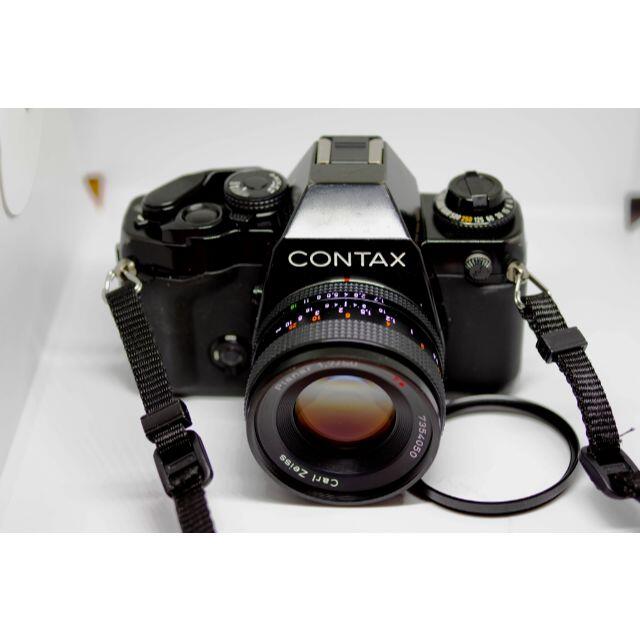 ＣONTAX159ＭMと綺麗なプラナー50/1.7ＡEJレンズのセット。 スマホ/家電/カメラのカメラ(フィルムカメラ)の商品写真