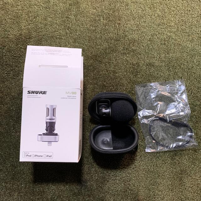 SHURE MV88A-A 3回ほど使用 正規 36.0%割引 aleksandra-urman.ch