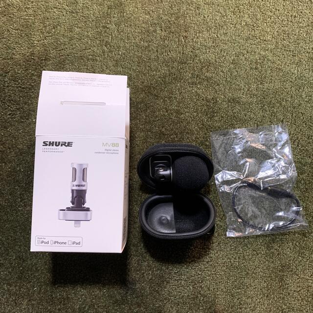 SHURE MV88A-A 3回ほど使用