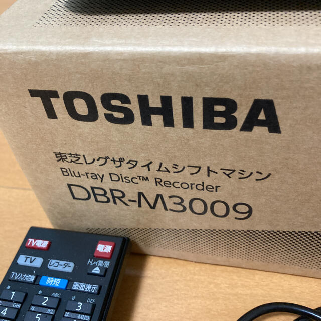 東芝(トウシバ)のレグザサーバー DBR-M3009 スマホ/家電/カメラのテレビ/映像機器(ブルーレイレコーダー)の商品写真