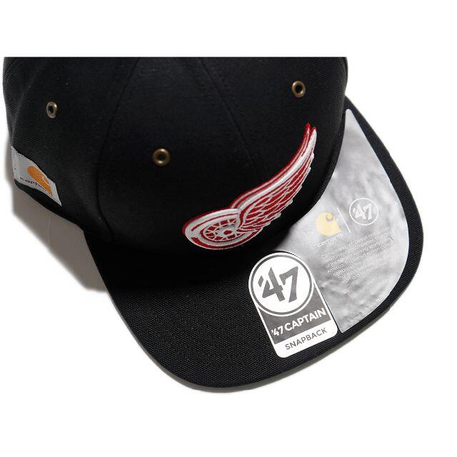 carhartt - カーハート×'47☆ブラック NHL デトロイトレッド carhartt - カーハート×'47☆ブラック NHL デトロイトレッド
