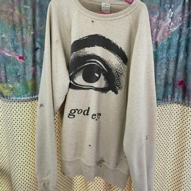 FEAR OF GOD(フィアオブゴッド)のSAINT MICHAEL 21SS godeye XL メンズのトップス(スウェット)の商品写真