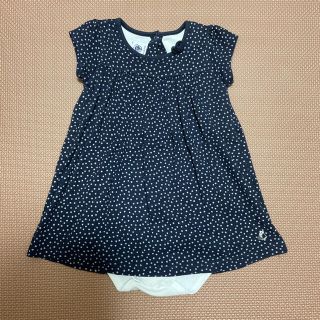 プチバトー(PETIT BATEAU)の【専用】PETIT BATEAU  ワンピース2点セット18m 12m(ワンピース)