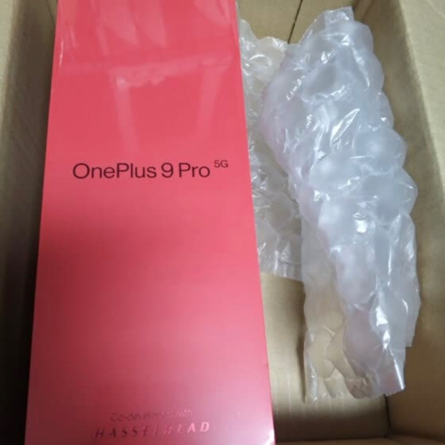 新品未開封　中国版oneplus9 pro 8/258gb 黒 クーポン特価