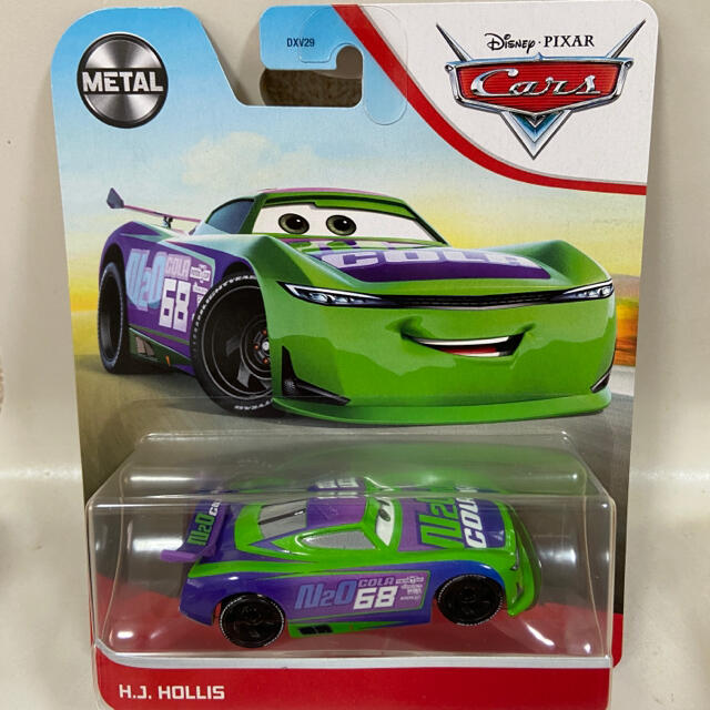 Disney - マテル カーズ H.J. HOLLIS 次世代レーサー ミニカー Disney - マテル カーズ H.J. HOLLIS 次世代レーサー ミニカー