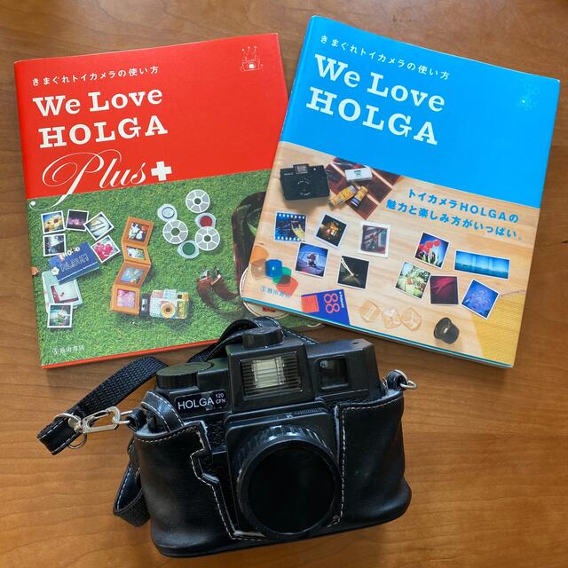 トイカメラ　HOLGA 本体　本 スマホ/家電/カメラのカメラ(フィルムカメラ)の商品写真