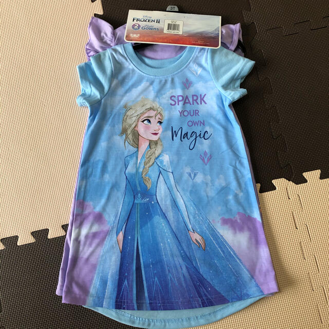 アナと雪の女王(アナトユキノジョオウ)のアナと雪の女王 ワンピース 2枚セット 新品 キッズ/ベビー/マタニティのキッズ服女の子用(90cm~)(ワンピース)の商品写真