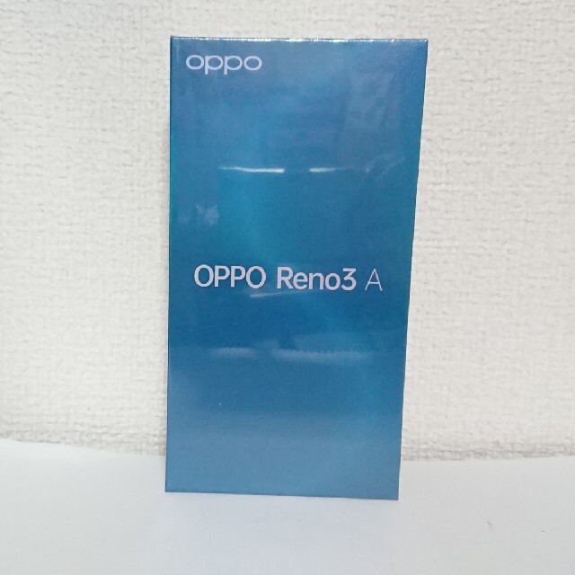（ジャンク品）OPPO Reno 3A ホワイト SIMフリー　本体のみ