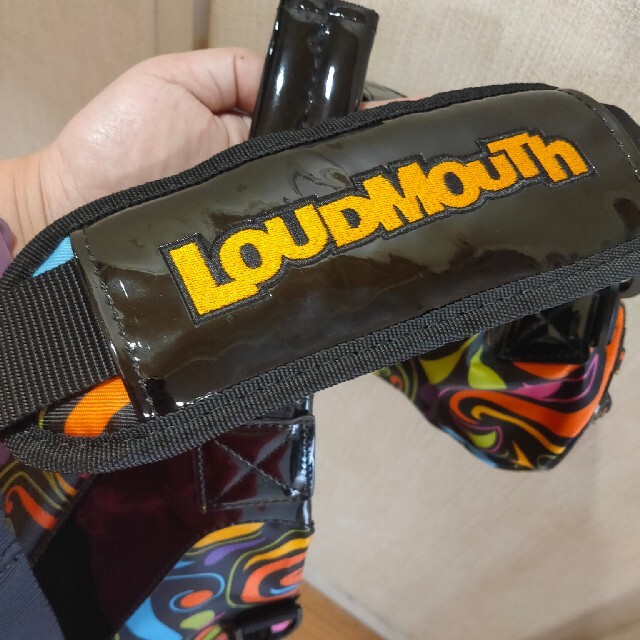 Loudmouth(ラウドマウス)のラウドマウス クラブケース 美品 loudmouth キャディバッグ スポーツ/アウトドアのゴルフ(バッグ)の商品写真