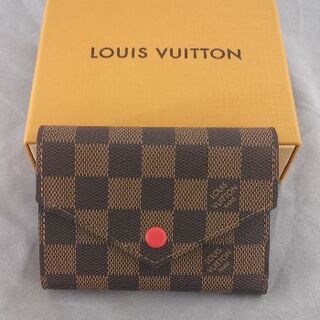 ルイヴィトン(LOUIS VUITTON)のルイヴィトンポルトフォイユ・ヴィクトリーヌ折り財布(財布)