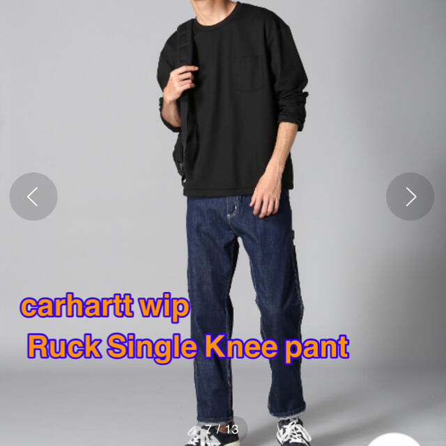 carhartt(カーハート)のcarhartt wip Ruck Single Knee pant  32 メンズのパンツ(デニム/ジーンズ)の商品写真