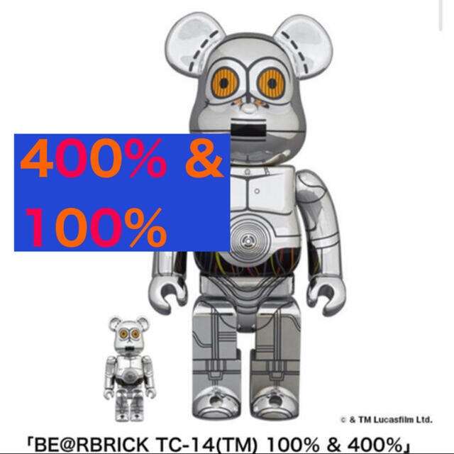 BE@RBRICK TC-14(TM) 100% 400% STAR WARSエンタメ/ホビー