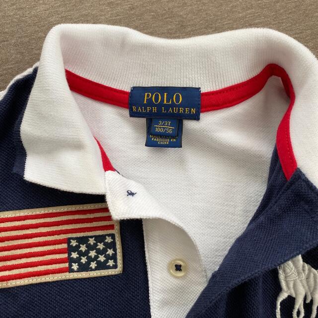 POLO RALPH LAUREN(ポロラルフローレン)のPOLO RALPH LAUREN ラルフローレン ポロシャツ100cm キッズ/ベビー/マタニティのキッズ服男の子用(90cm~)(Tシャツ/カットソー)の商品写真