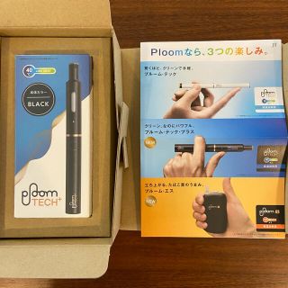 プルームテック(PloomTECH)のブルーム・テック・プラス（ploom tech+） スターターキット・ブラック(タバコグッズ)