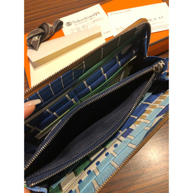 Hermes(エルメス)の☆専用☆  エルメス  アザップロング シルクイン 財布 レディースのファッション小物(財布)の商品写真