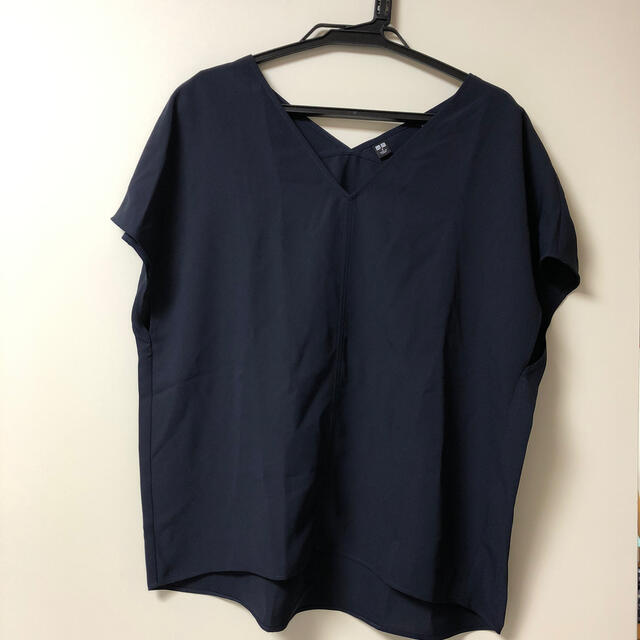 UNIQLO(ユニクロ)のUNIQLO ショートスリーブブラウス  レディースのトップス(シャツ/ブラウス(半袖/袖なし))の商品写真