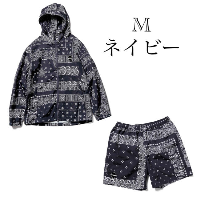 F.C.R.B.(エフシーアールビー)のfcrb NYLON HOODED BLOUSON EASY SHORTS メンズのジャケット/アウター(ナイロンジャケット)の商品写真