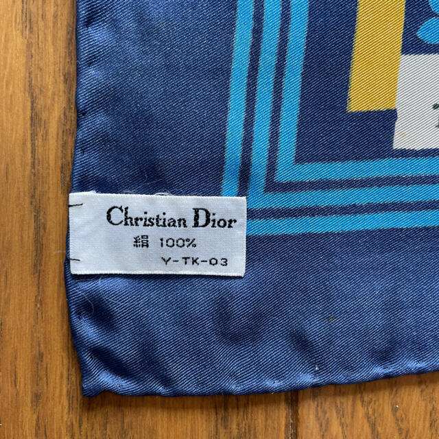 新作入荷新品 Christian Dior クリスチャンディオール シルクスカーフ