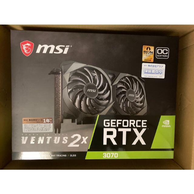 グラフィックボードMSI GeForce RTX 3070 VENTUS 2X OC