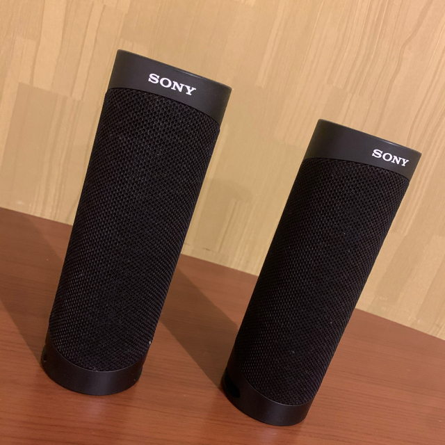 SONY - [週末限定大特価]SONY SRS-XB23 2台セット(ブラック)の通販 by 