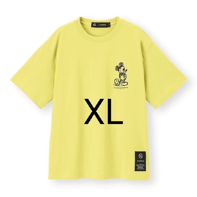 GU(ジーユー)の値下げ新品 GU undercover アンダーカバー Tシャツ ミッキー XL メンズのトップス(Tシャツ/カットソー(半袖/袖なし))の商品写真