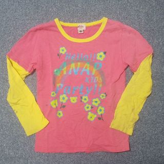 アナップキッズ(ANAP Kids)の★ANAP＊ロンT＊ピンク＊120㎝(Tシャツ/カットソー)