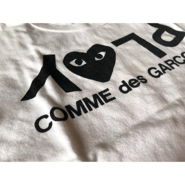 COMME des GARCONS(コムデギャルソン)のお値下げ コムデギャルソン キッズ 2枚セット 110 120 Tシャツ キッズ/ベビー/マタニティのキッズ服男の子用(90cm~)(Tシャツ/カットソー)の商品写真