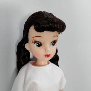 2021年復刻版初代リカちゃん-6(濃いこげ茶) 中古美品 リカ