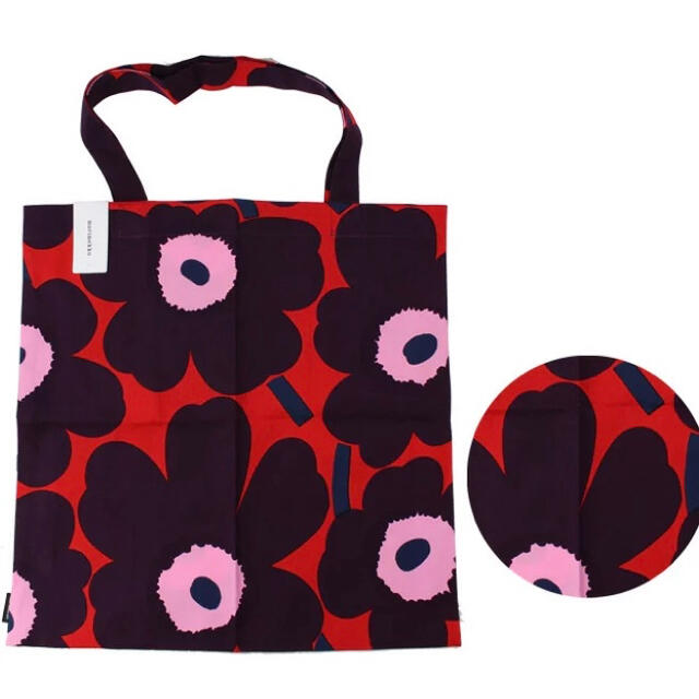 marimekko(マリメッコ)のマリメッコ marimekko ウニッコ トートバッグ エコバッグ レディースのバッグ(トートバッグ)の商品写真