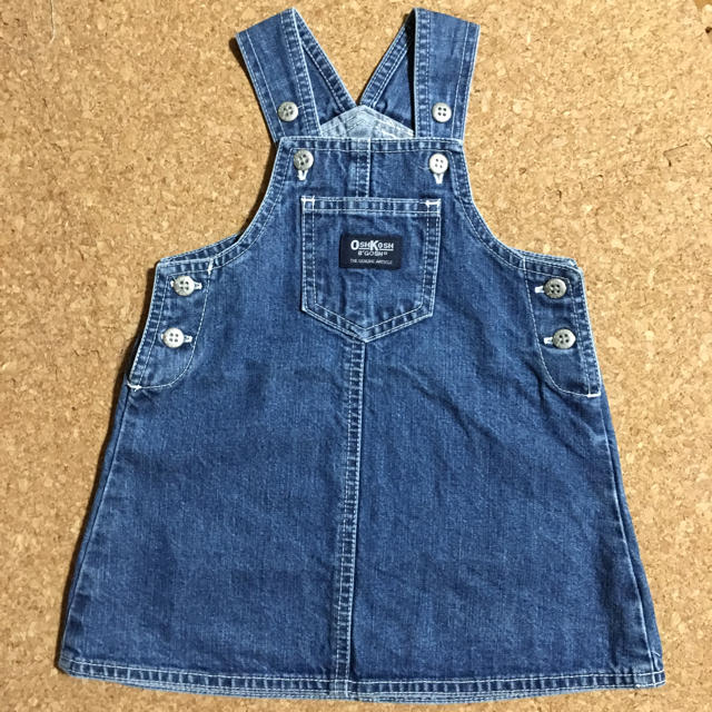 OshKosh(オシュコシュ)のOSH KOSH♡ジャンパースカート90 キッズ/ベビー/マタニティのキッズ服女の子用(90cm~)(ワンピース)の商品写真