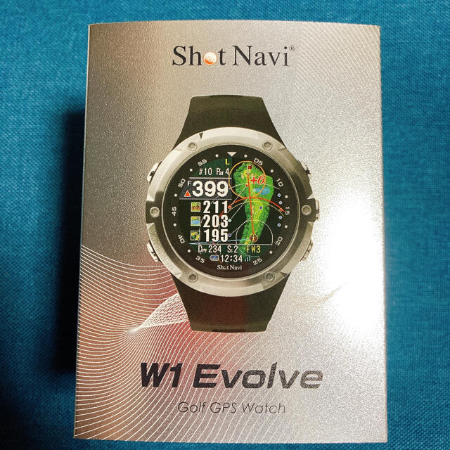 【新品未開封】ショットナビ エボルブ W1 Evolve BK　SN-EV-B