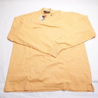 マンシングウェア(Munsingwear)のMunsingwear　ハイネックTシャツ　メンズ　イエロー(Tシャツ/カットソー(七分/長袖))