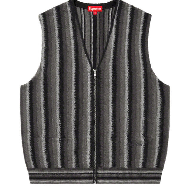 supreme stripe sweater vest