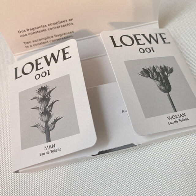 LOEWE(ロエベ)のLOEWE ロエベ 香水 サンプル ♡ コスメ/美容のキット/セット(サンプル/トライアルキット)の商品写真