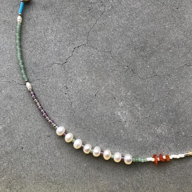 Plage(プラージュ)のhandmade necklace 160 ハンドメイドのアクセサリー(ネックレス)の商品写真