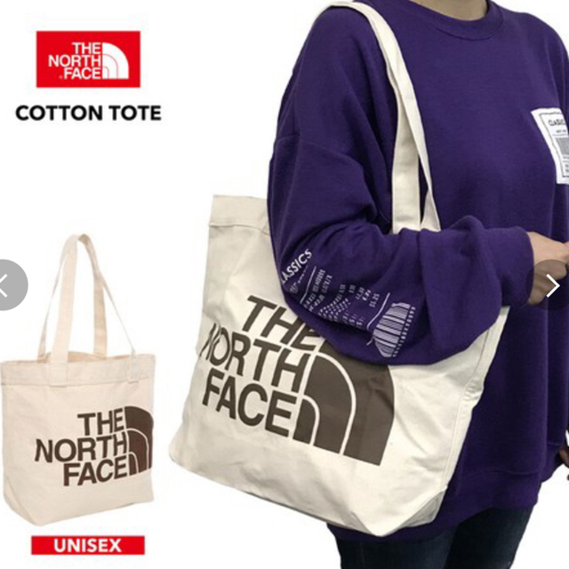 THE NORTH FACE(ザノースフェイス)の【新品】ノースフェイス トートバッグ  コットントート レディースのバッグ(トートバッグ)の商品写真