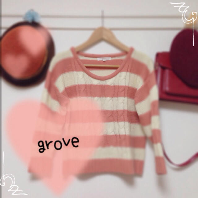 grove(グローブ)のgrove★セーター レディースのトップス(ニット/セーター)の商品写真