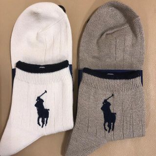 ポロラルフローレン(POLO RALPH LAUREN)の新品　メンズ　ポロラルフローレン　超人気綿ソックス2足組　送料無料(ソックス)