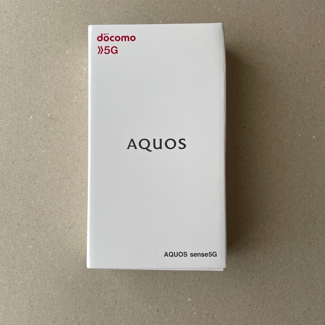 AQUOS(アクオス)のAQUOS sense5G SH-53A スマホ/家電/カメラのスマートフォン/携帯電話(スマートフォン本体)の商品写真