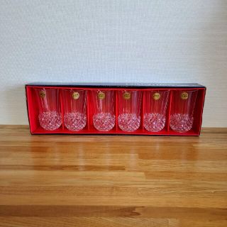 クリスタルダルク(Cristal D'Arques)の■限定値下げ■cristal d'arques6客セット(グラス/カップ)