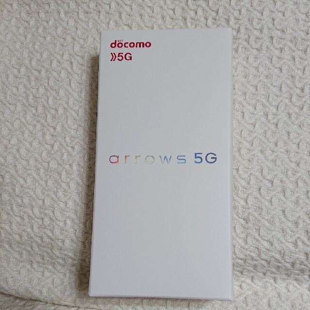 新品未使用 arrows 5G ネイビーブラック SIMフリースマートフォン/携帯電話