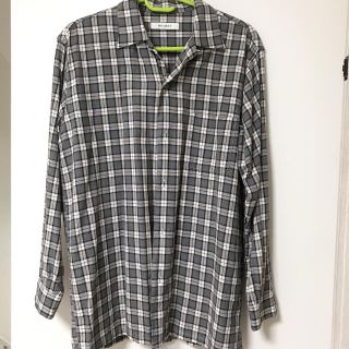 マウジー(moussy)のマウジー　オーバーサイズ　チェックシャツ　ワイシャツ(シャツ/ブラウス(長袖/七分))