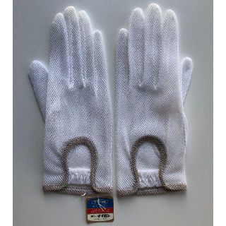 レトロ! 30年前のデザイン 和装小物 レース手袋 未使用品（訳あり）(手袋)