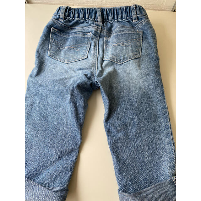 babyGAP(ベビーギャップ)のデニム90 キッズ/ベビー/マタニティのキッズ服女の子用(90cm~)(パンツ/スパッツ)の商品写真