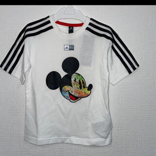 アディダス(adidas)のTシャツ　adidas　Disney　ミッキー　半袖　Tシャツ　100cm(Tシャツ/カットソー)