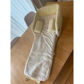 【riiisu様専用】ファルスカ　ベッドインベッド　イエロー(ベビー布団)